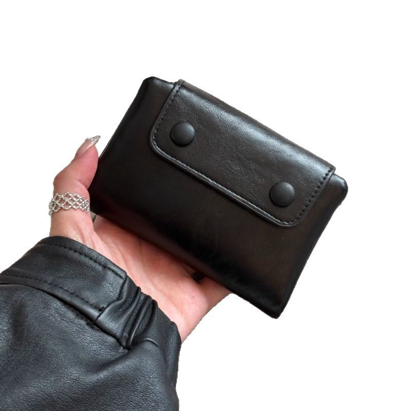 Stylish Compact Leather Cardholder Kalsten