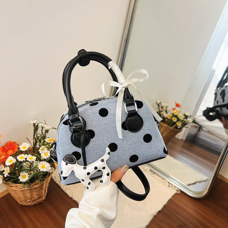 Whimsical Polka Dot Mini Handbag Kalsten