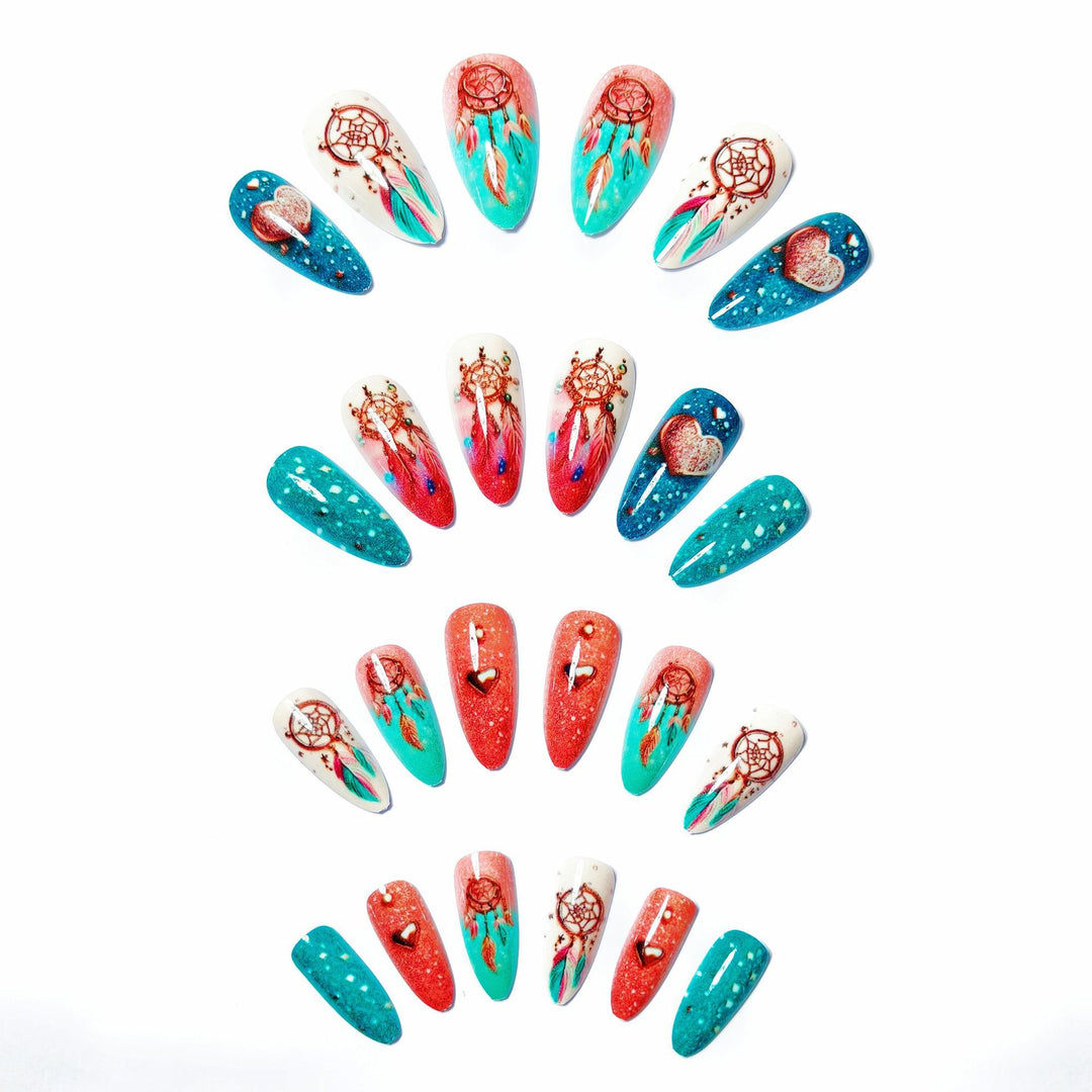 Artistic Dreamcatcher Nail Art Kalsten