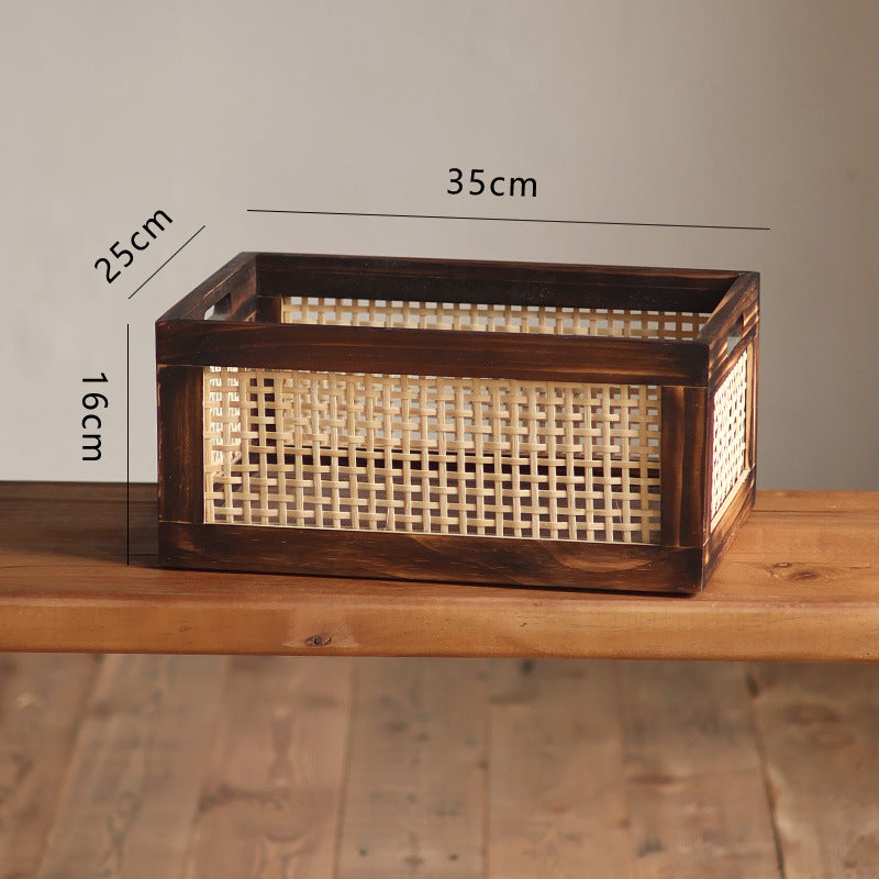 High-quality storage basket with braided design Kalsten