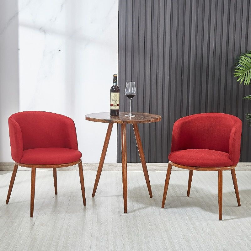 Polster chair with modern curves and comfortable seating surface Kalsten