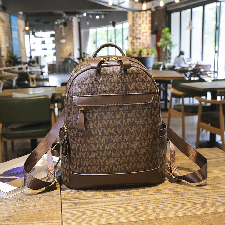 Trendy Patterned Backpack