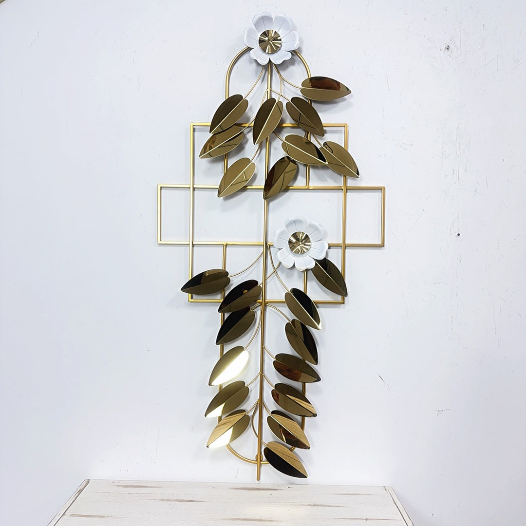Elegant Botanical Wall Art Sculpture Kalsten