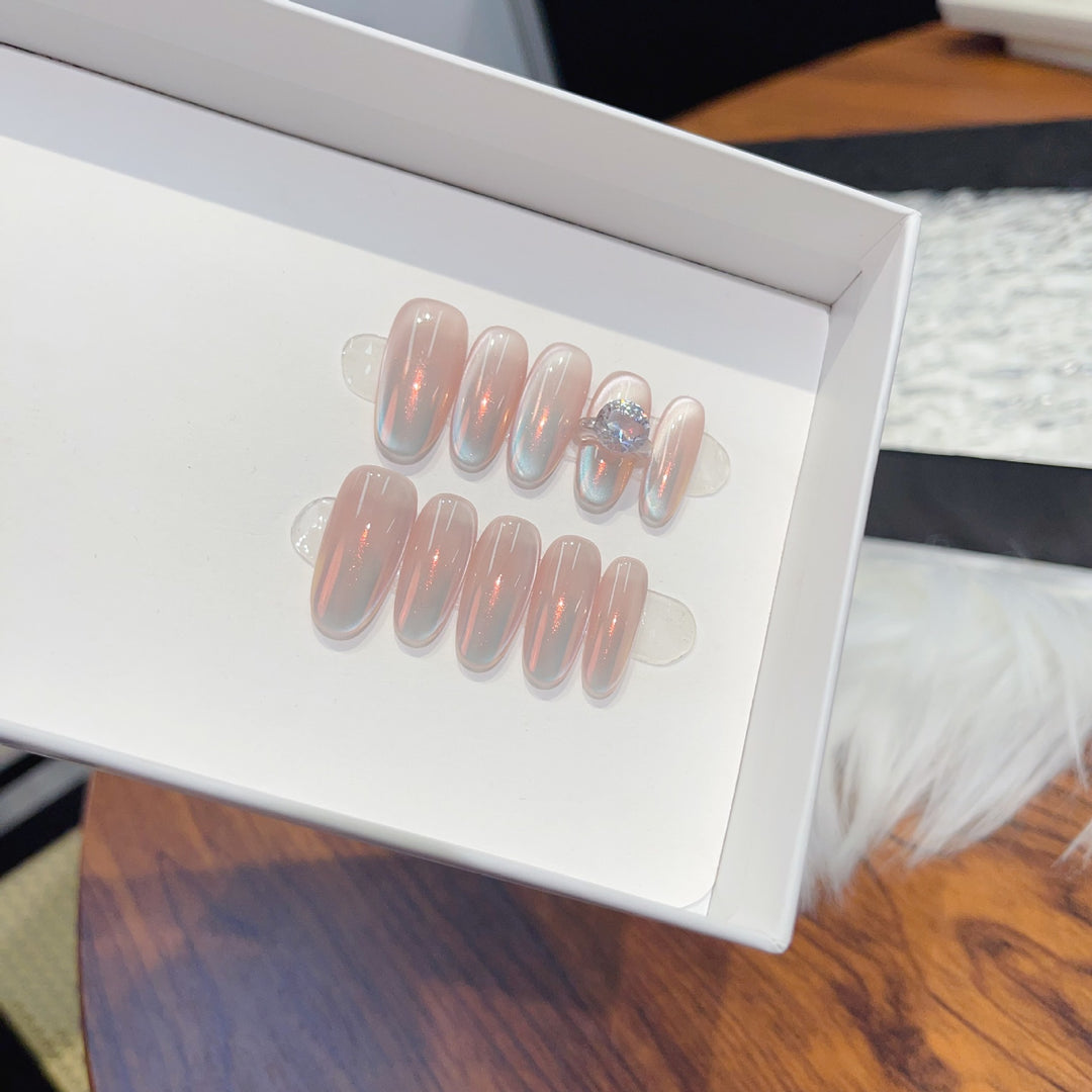 Elegant Press-On Nail Set Kalsten