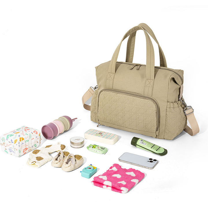 Multifunctional Quilted Gym Tote