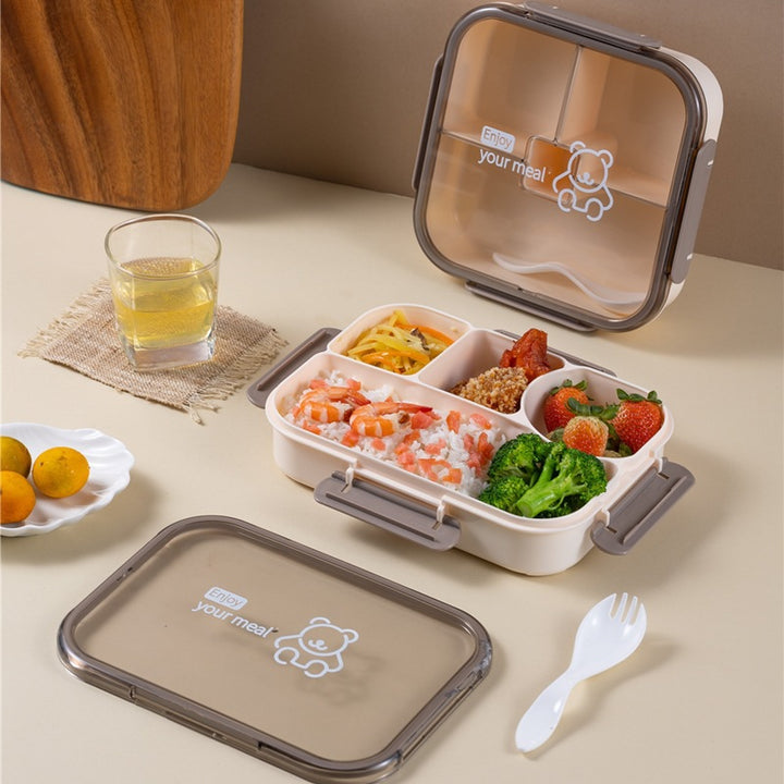 Multifunctional Meal Prep Bento Box with Compartments
