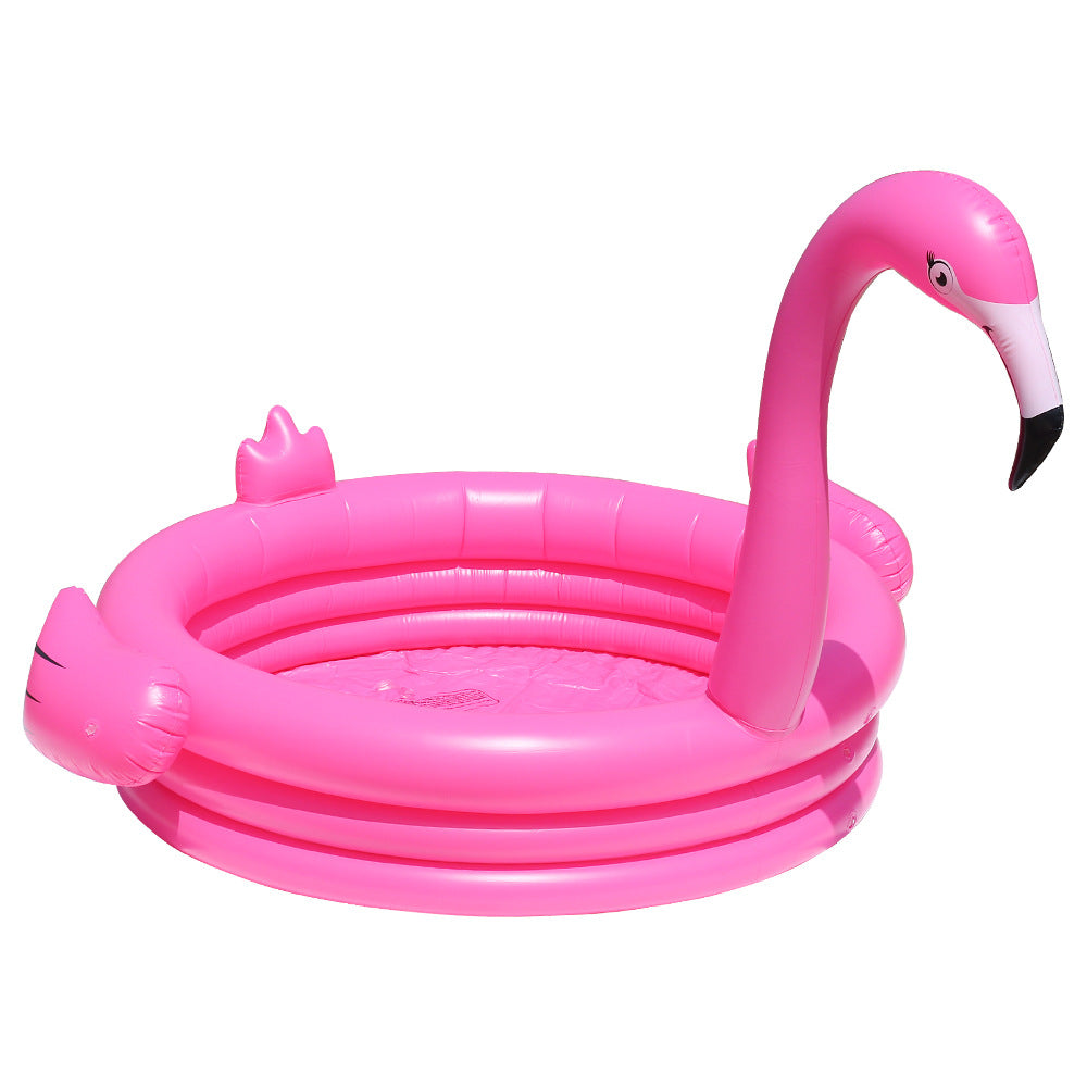 Women's Inflatable Flamingo Swimming Pool Kalsten