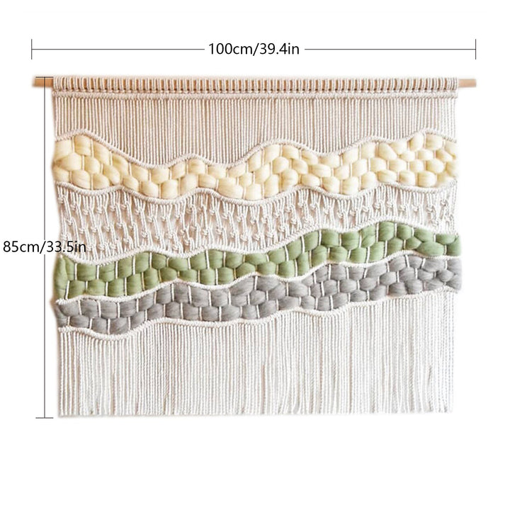 Woven Macrame Wall Tapestry Kalsten
