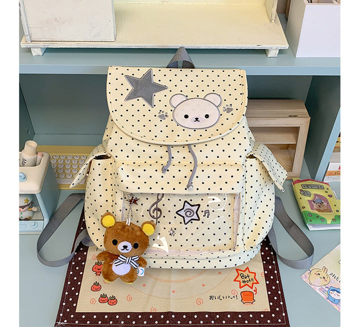 Cute Plush Teddy Bear Backpack