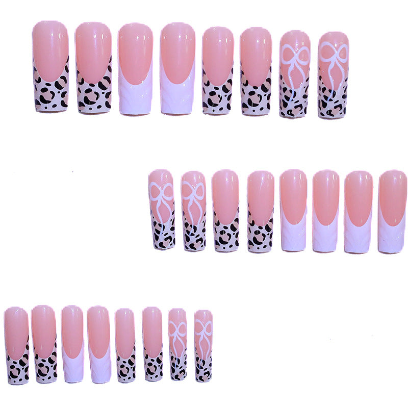 Elegant 3D Leopard Print Nail Art Enhancements Kalsten