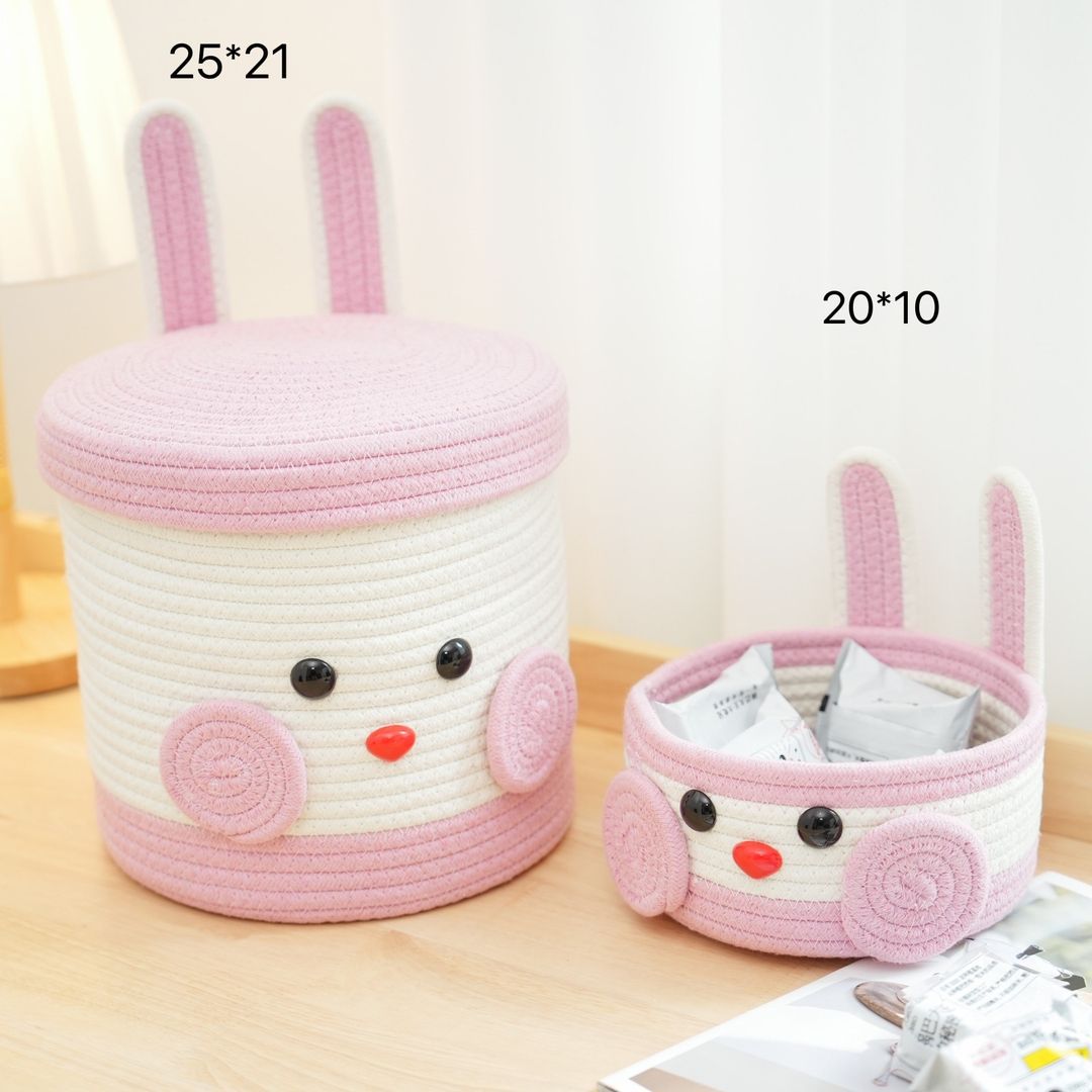 Decorative Cotton Storage Basket Kalsten
