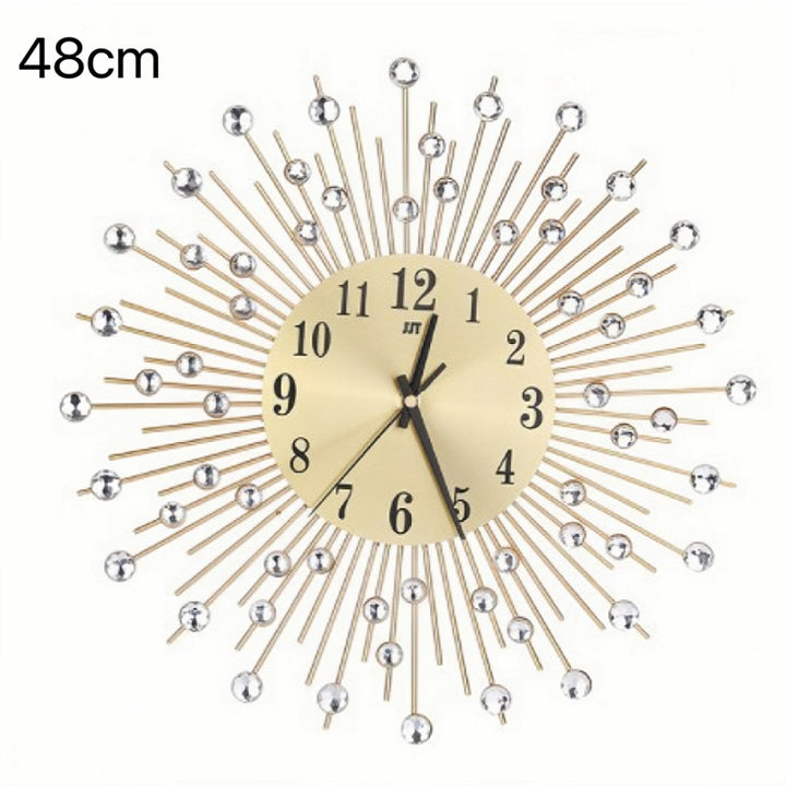 Decorative Sunburst Wall Clock Kalsten
