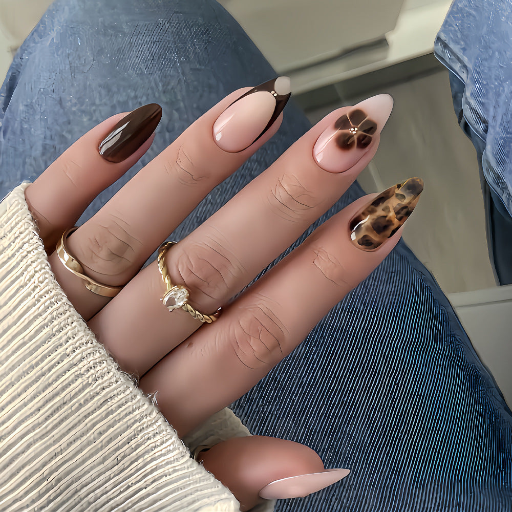 Elegant Stiletto Press-On Nail Art Set Kalsten