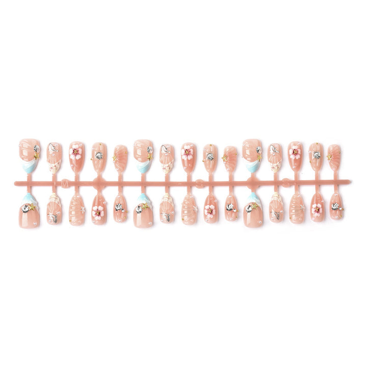 Coastal Inspired Decorative Press-On Nails Kalsten