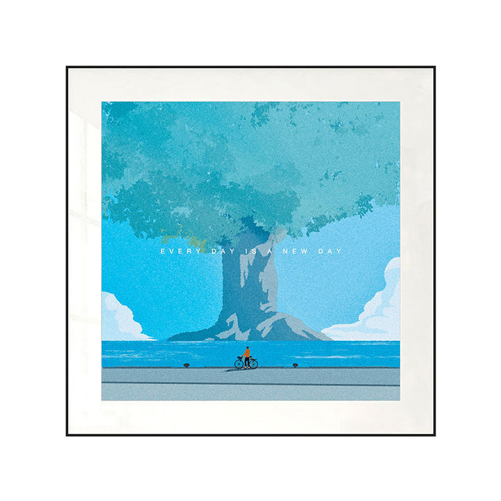 Framed Inspirational Wall Art Print