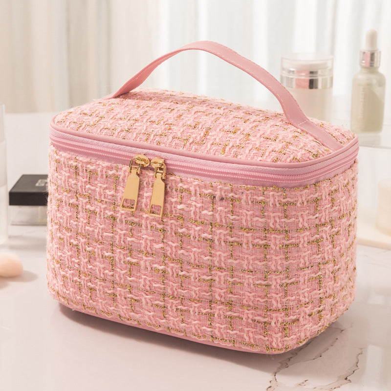 Stylish Quilted Cosmetic Case Kalsten
