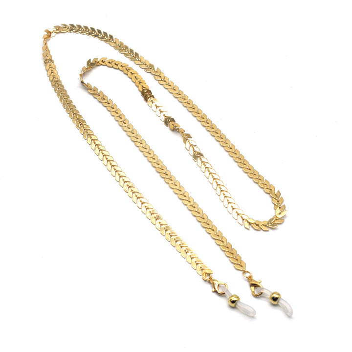 Adjustable Silver Eyewear Chain Kalsten