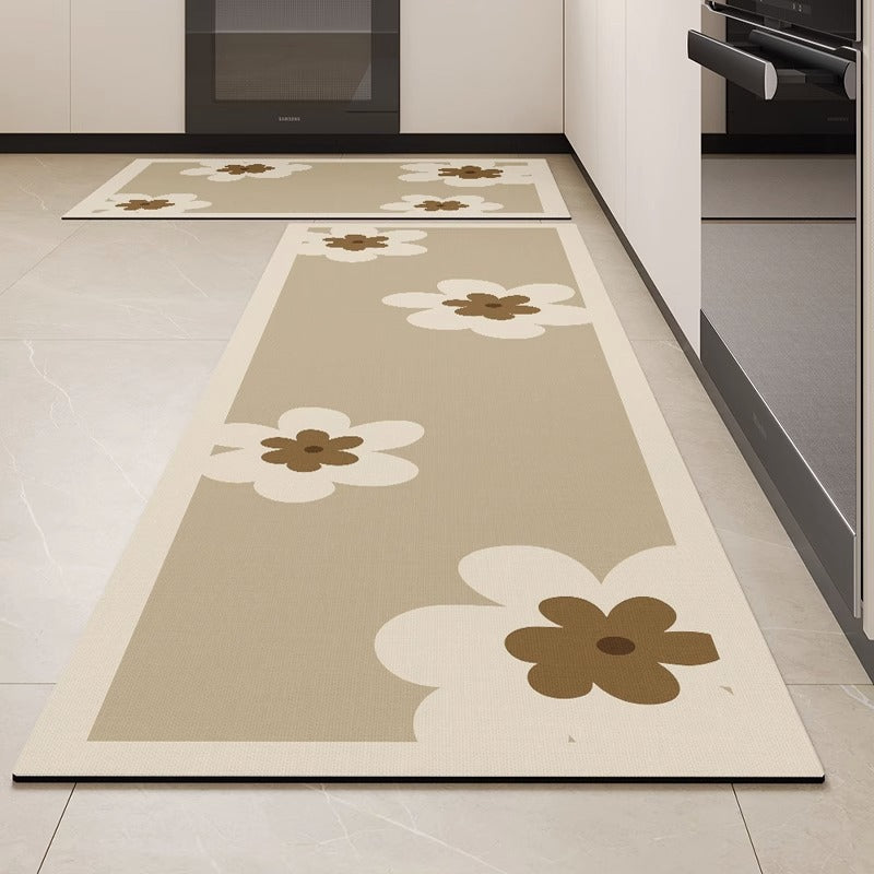 Abstract Line Art Non-Slip Kitchen Mat Kalsten