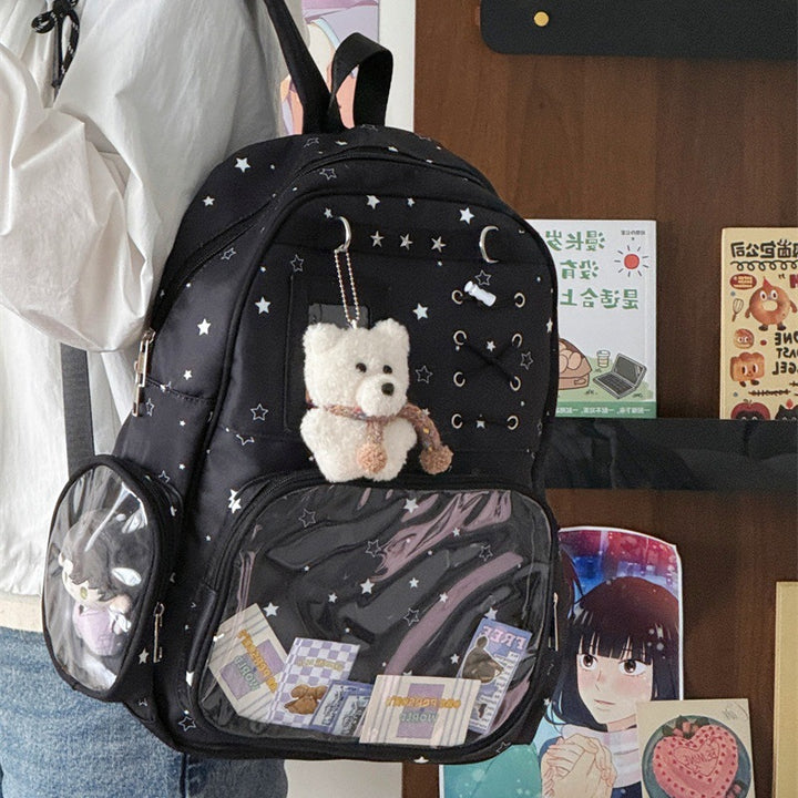 Decorative Character-Themed Backpack Kalsten