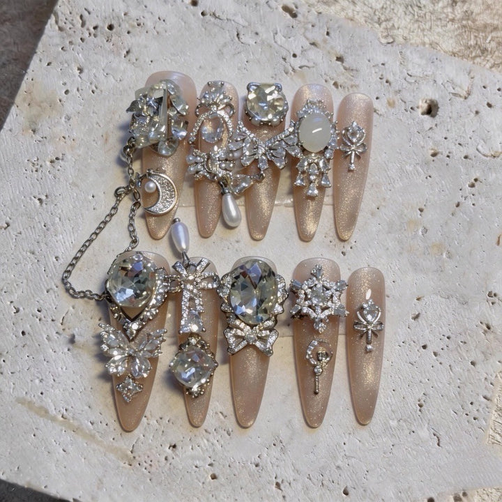 Decorative Acrylic Nail Set