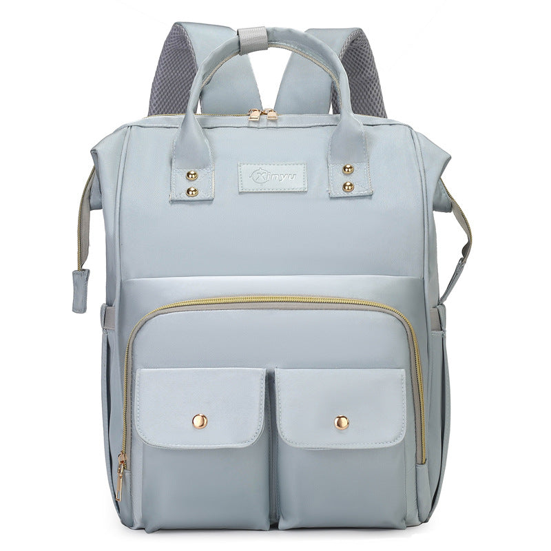 Stylish Multi-Pocket Diaper Backpack Kalsten