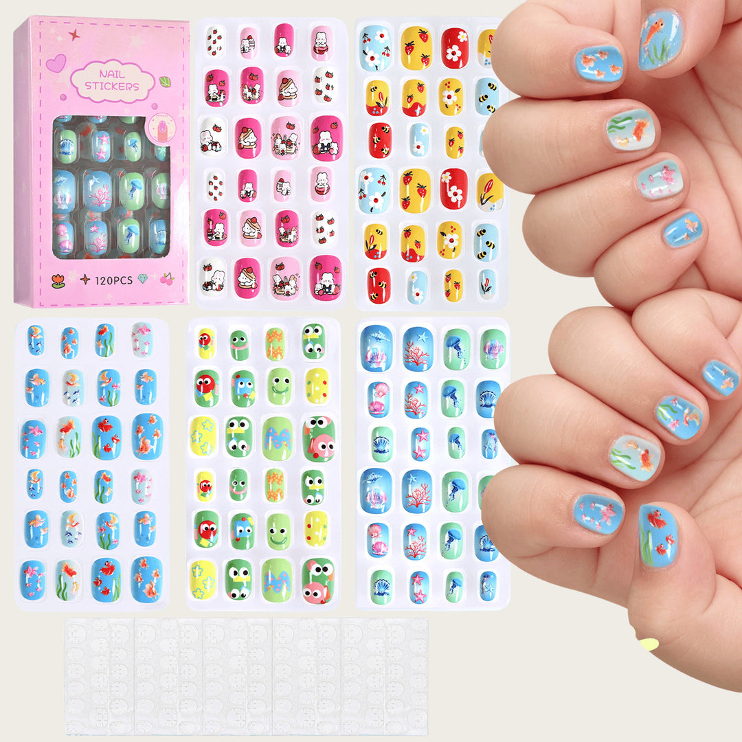 Decorative Cartoon-Themed Nail Sticker Collection Kalsten
