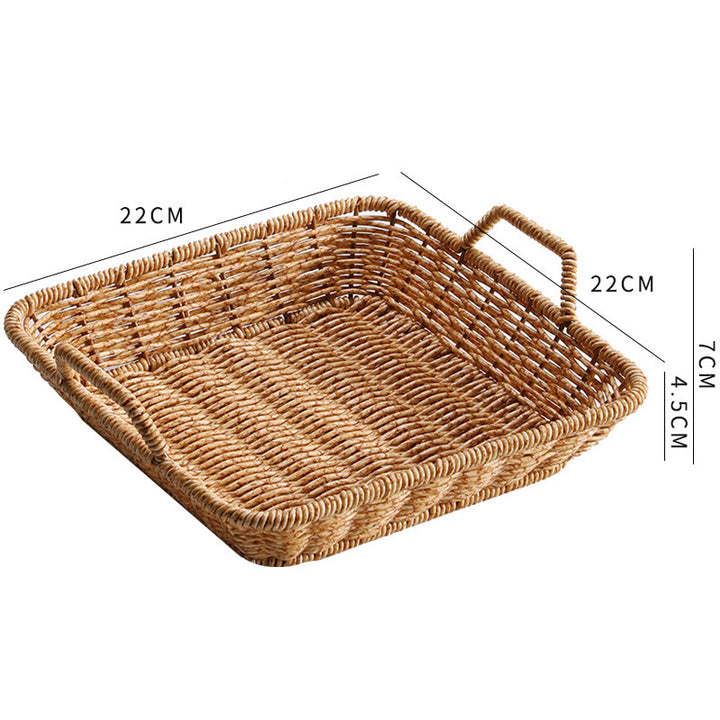Rectangular Woven Storage Basket Kalsten