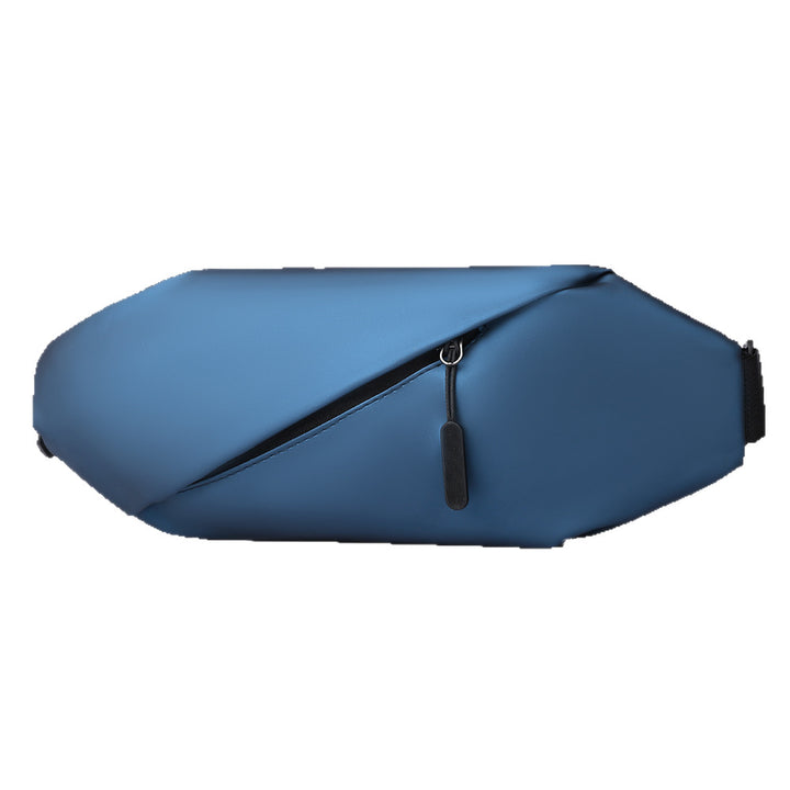Modern Structured Leather Sling Bag Kalsten