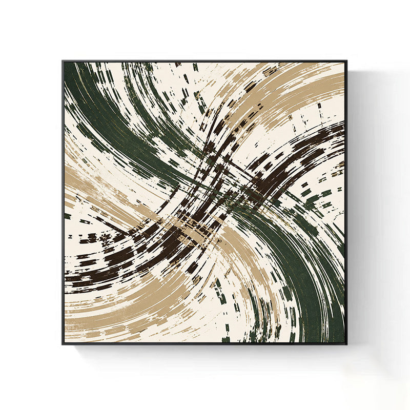Abstract Brushstroke Canvas Wall Art