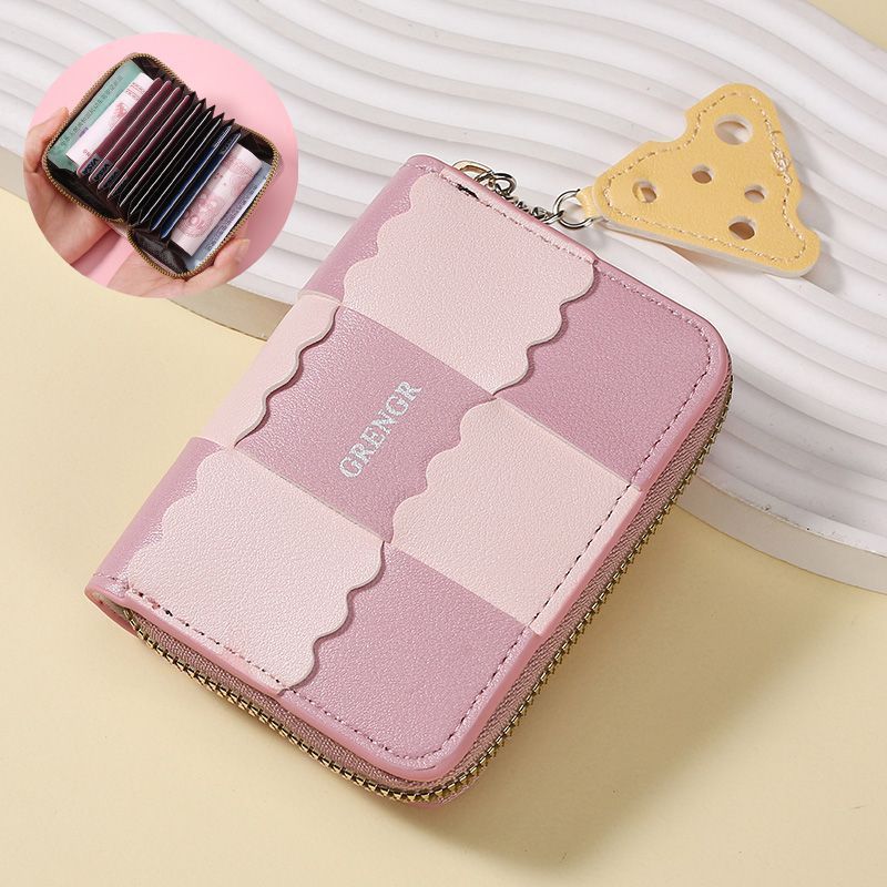 Chic Textured Zip Wallet Kalsten