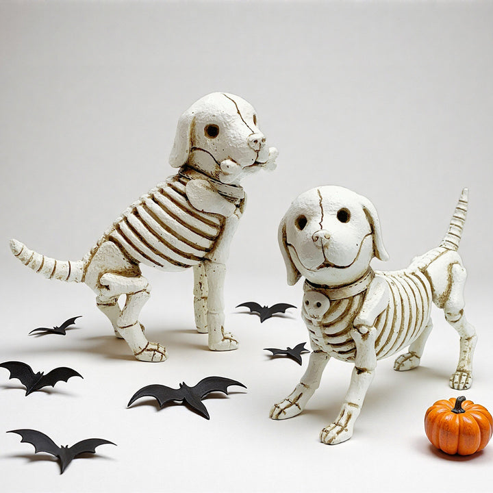 Decorative Dog Skeleton Figurine Kalsten