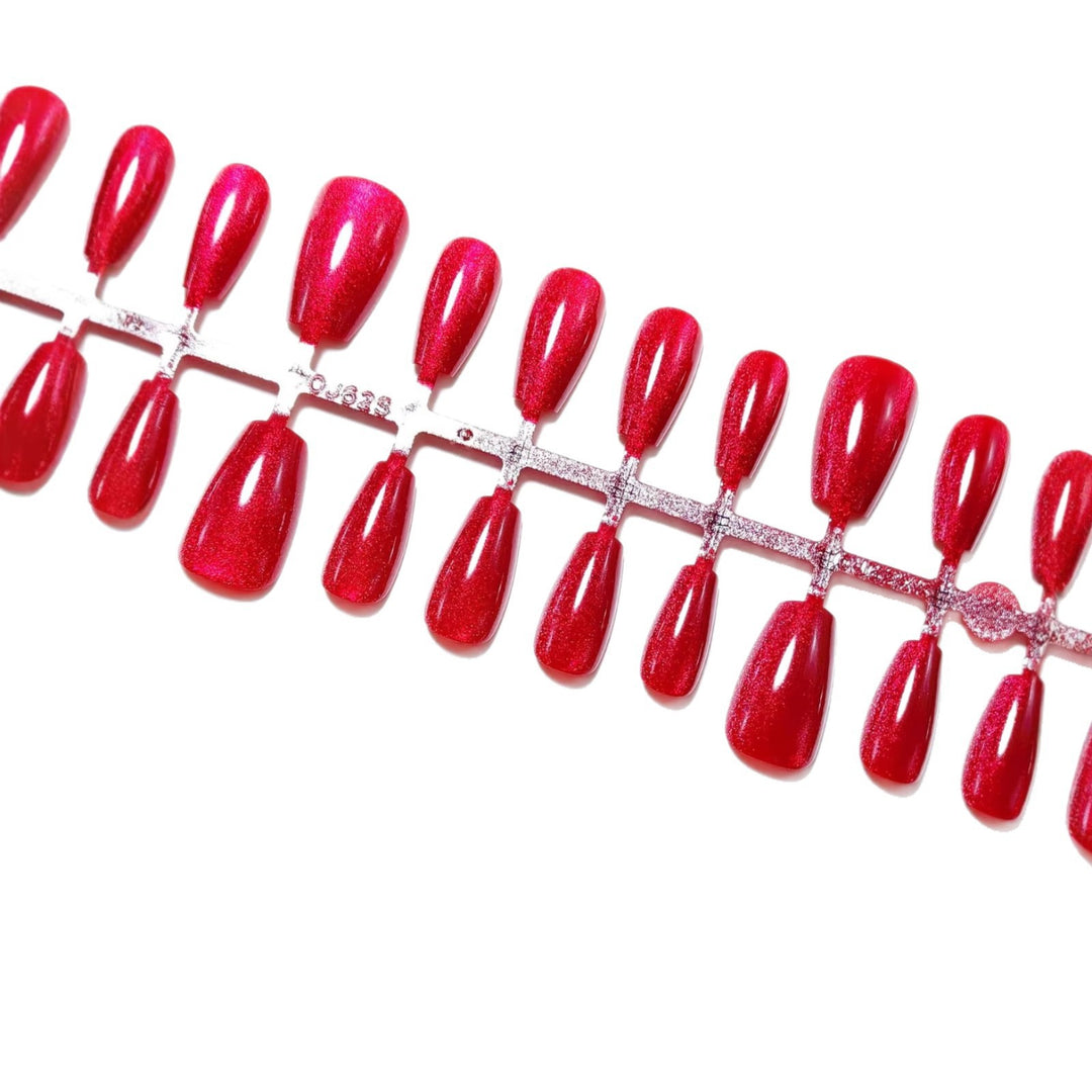 Artificial nails with shimmering effect Kalsten