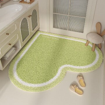Heart-shaped Bath Mat