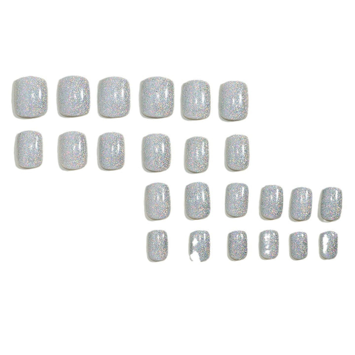 DIY Glitter Press-On Nails Kalsten