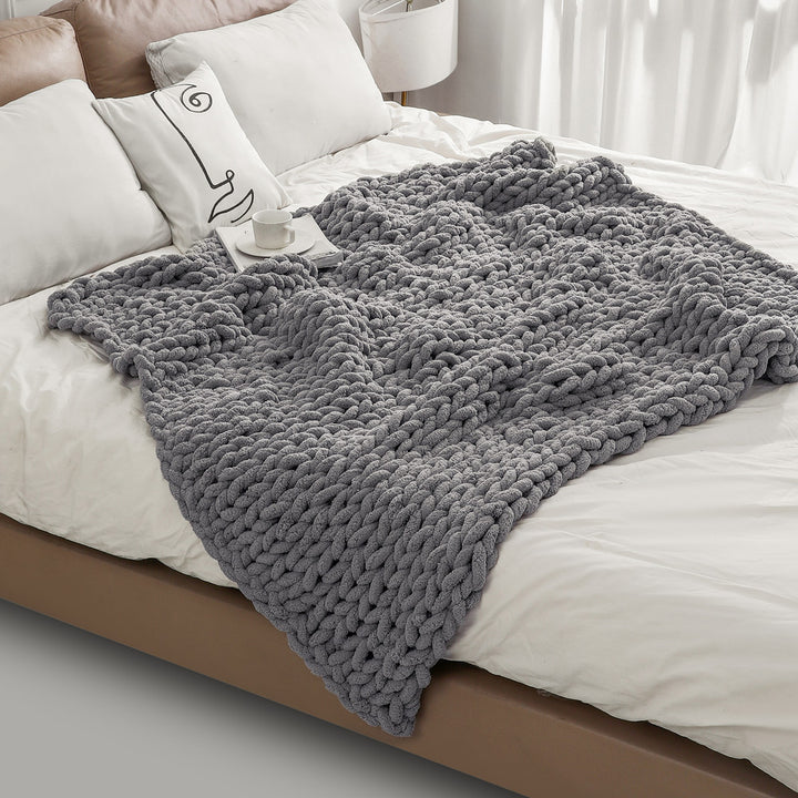 Chunky Knit Blanket