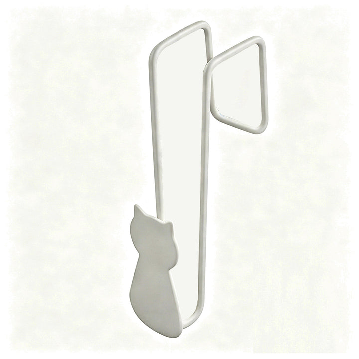 Stylish wall hook with cat motif Kalsten