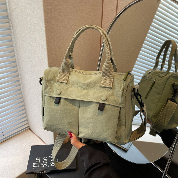 Multifunctional Tote Bag With Several Compartments Kalsten