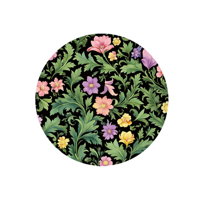 Floral Pattern Area Rug