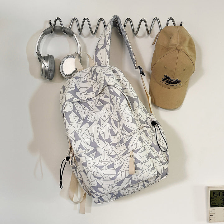 Geometric Pattern Casual Backpack Kalsten
