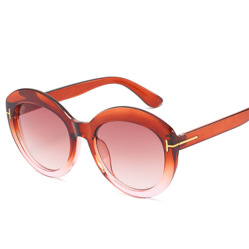 Oversized Gradient Lens Sunglasses Kalsten