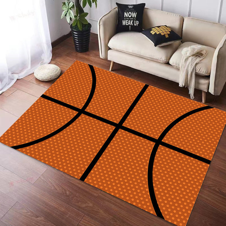 Basketball-Themed Area Rug Kalsten