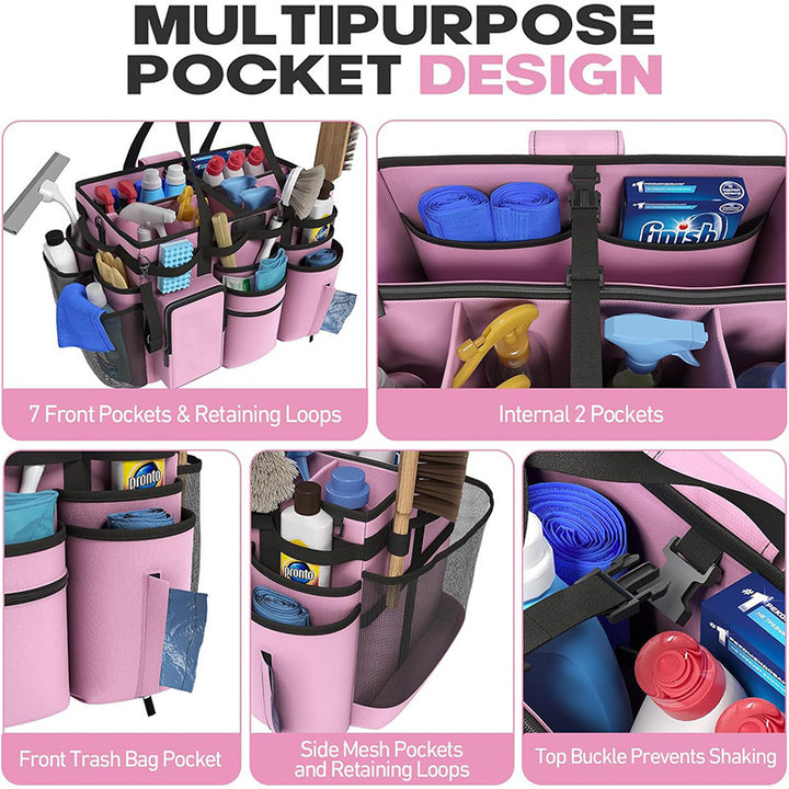 Practical Rolling Bag for Cleaning and Organization Kalsten