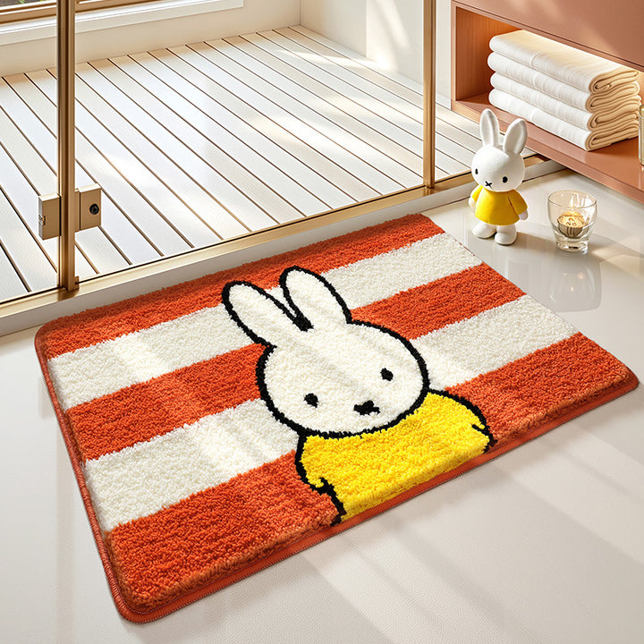 Cute Cartoon Bunny Bath Mat Kalsten