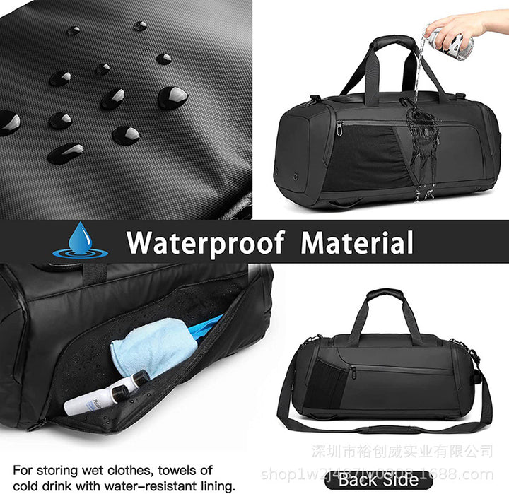 Multi-Compartment Travel Sports Duffel Bag Kalsten