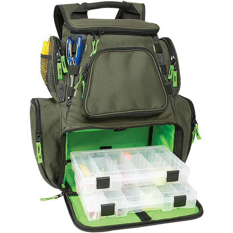 Multi-Compartment Fishing Gear Storage Backpack Kalsten