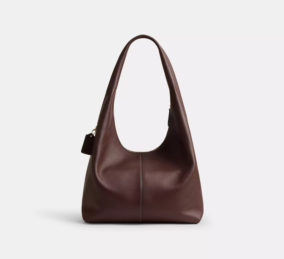 Modern Leather Hobo Handbag