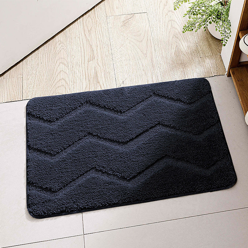 Chevron Pattern Bath Mat