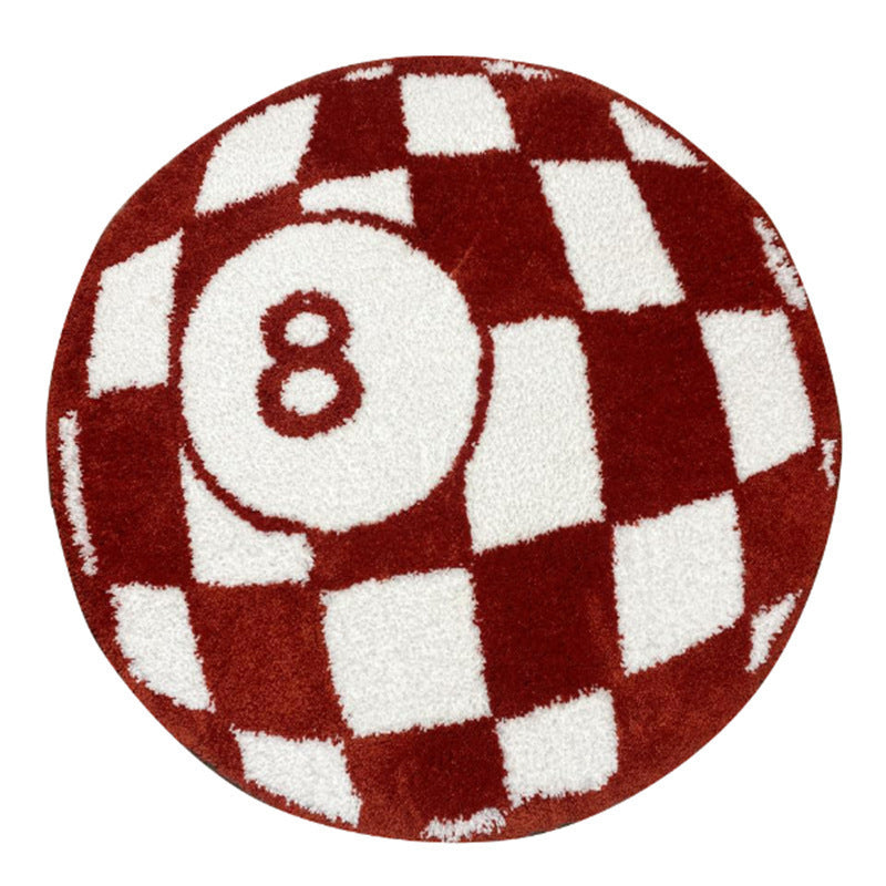 Fun Pool Table Theme Area Rug for Home