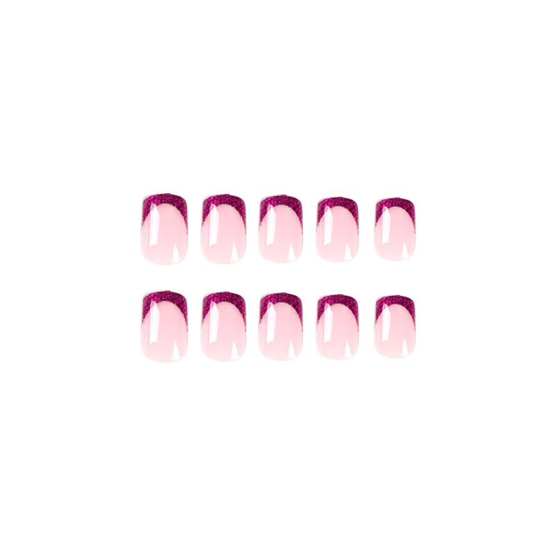 Glamorous nail art with glitter decoration Kalsten