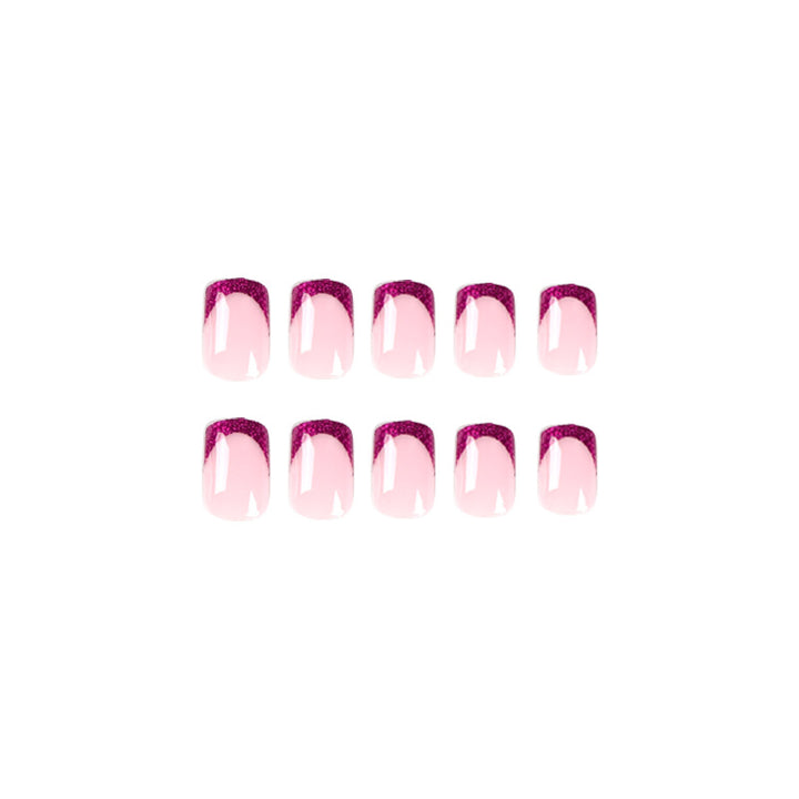 Glamorous nail art with glitter decoration Kalsten